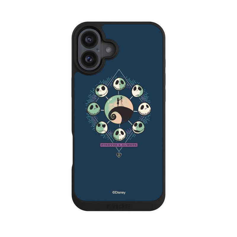 iPhone 16 Plus NIVOpure Nightmare Before Christmas Jack and Sally Circle