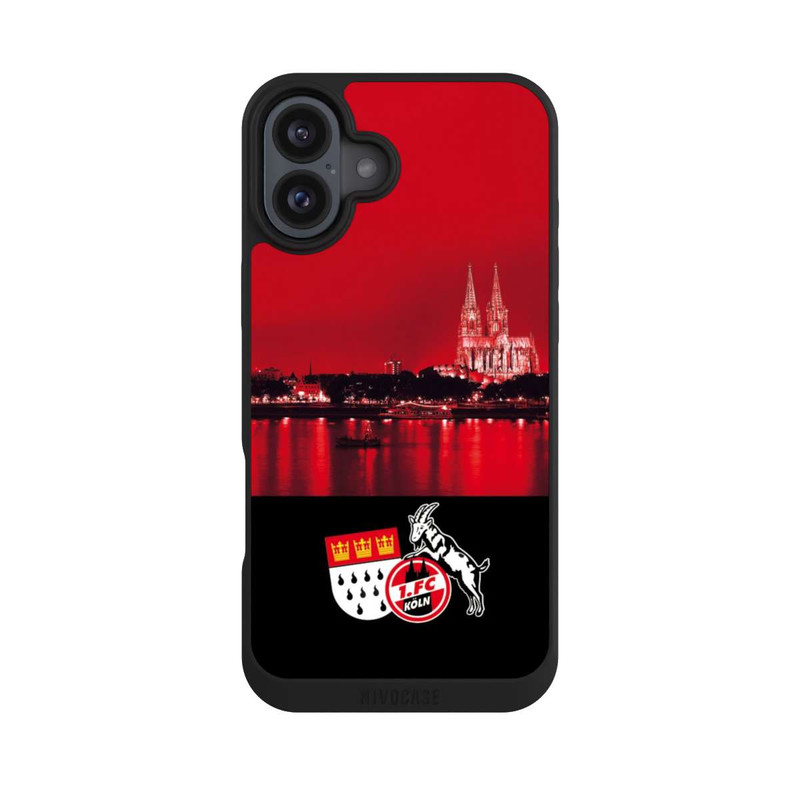iPhone 16 Plus NIVOpure Skyline Köln Rot 