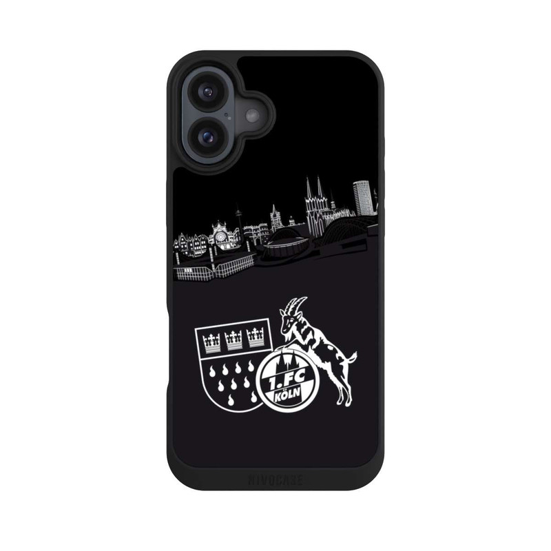 iPhone 16 Plus NIVOpure Skyline Köln Schwarz