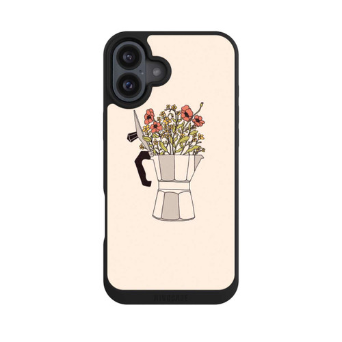 Apple iPhone 16 Plus NIVOpure Moka Flowers