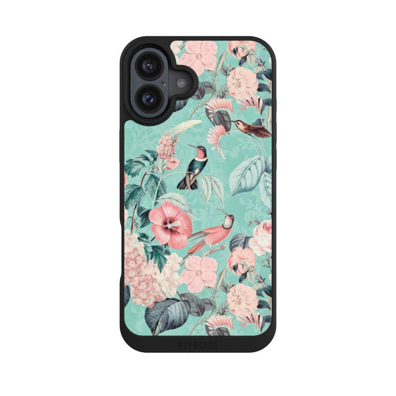 iPhone 16 Plus NIVOpure Kolibri Paradies Pattern