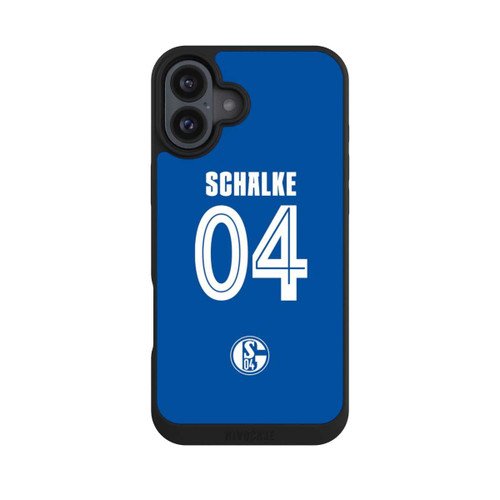 Apple iPhone 16 Plus NIVOpure Schalke 04 Hellblau