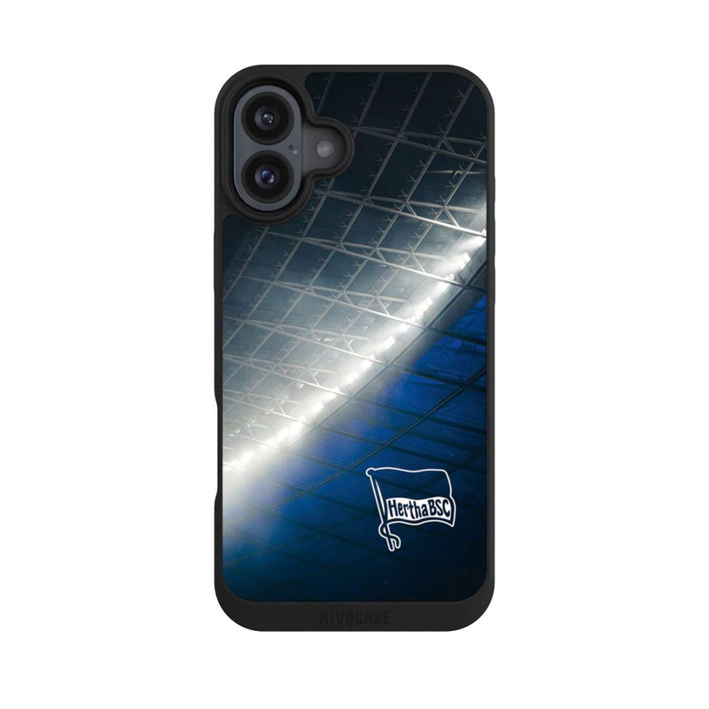 iPhone 16 Plus NIVOpure Hertha BSC Flutlicht Stadion