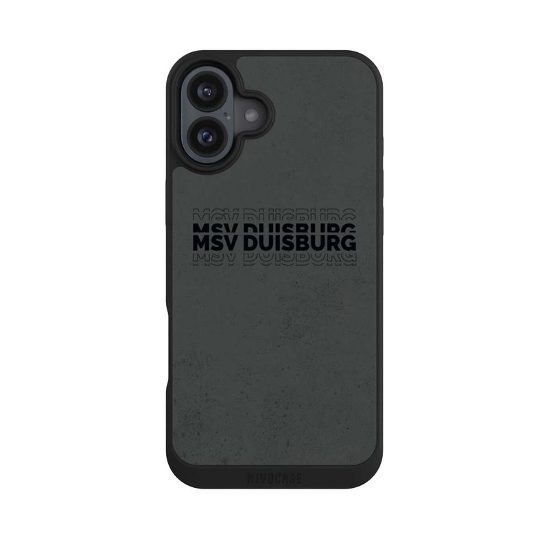 iPhone 16 Plus NIVOpure MSV Duisburg Grau