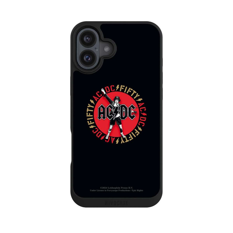 iPhone 16 Plus NIVOpure ANGUS EMBLEM RED ACDC