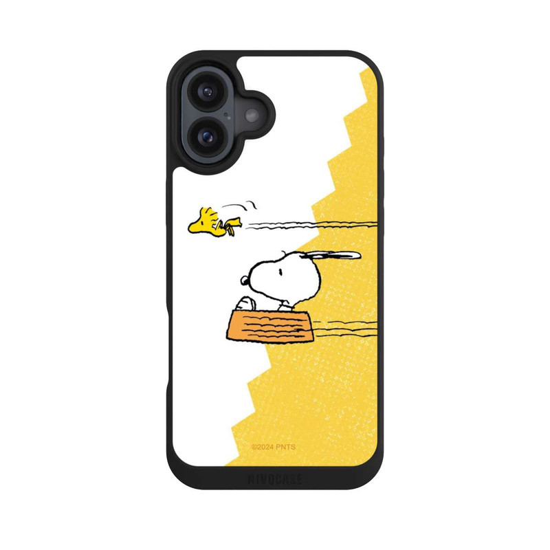 iPhone 16 Plus NIVOpure Snoopy avec Woodstock