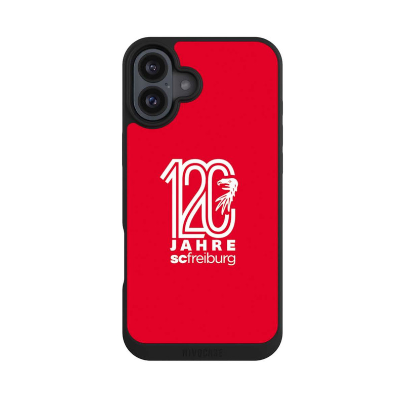 iPhone 16 Plus NIVOpure 120 Jahre Freiburg rot