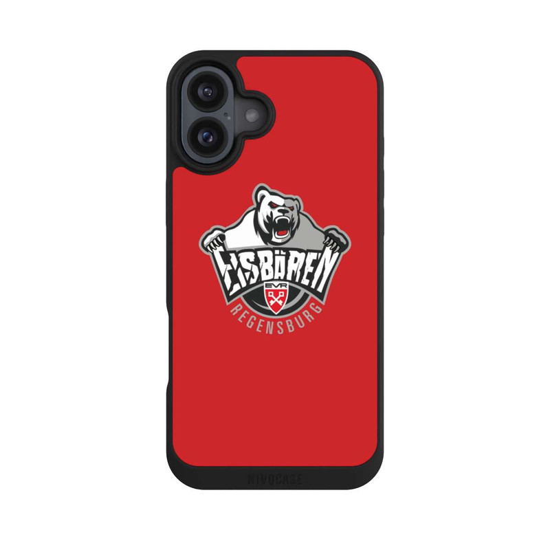 iPhone 16 Plus NIVOpure Eisbären Rot