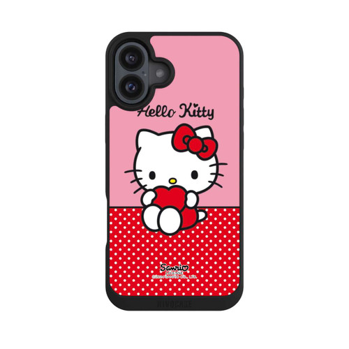 Apple iPhone 16 Plus NIVOpure Hello Kitty sitzend mit Herz