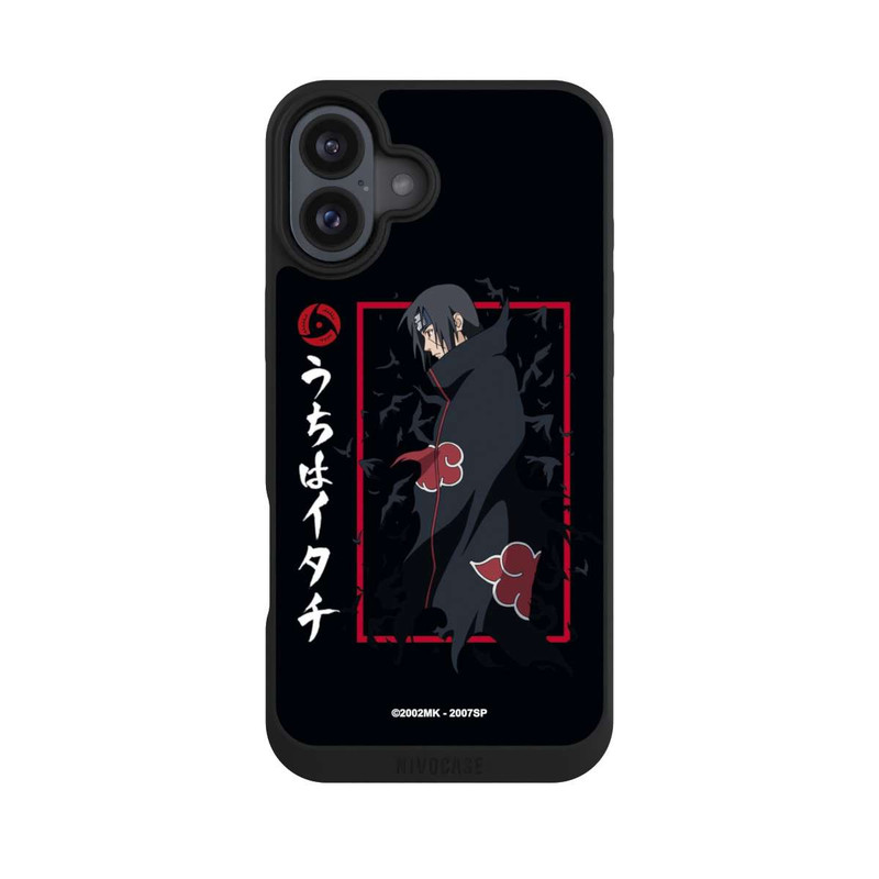 iPhone 16 Plus NIVOpure Itachi corbeaux noirs
