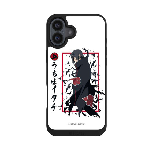 Apple iPhone 16 Plus NIVOpure Itachi Krähen Weiß