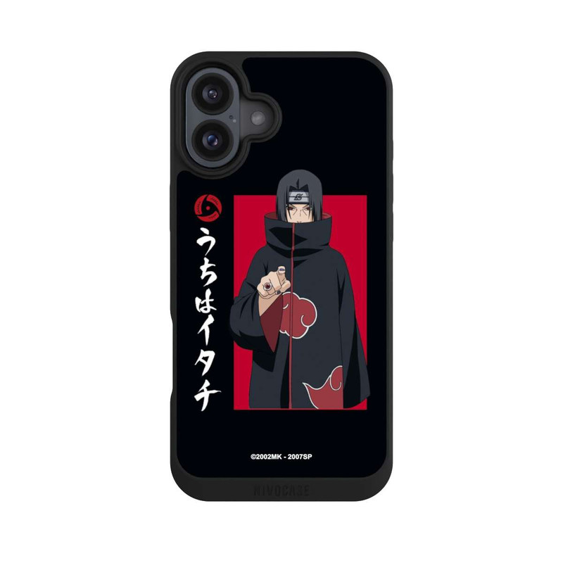 iPhone 16 Plus NIVOpure Itachi Geste Schwarz