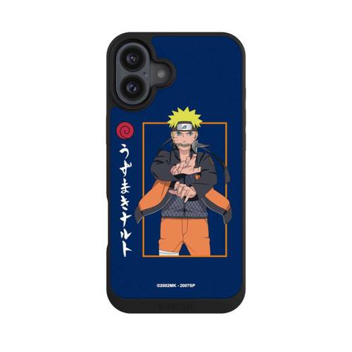 Apple iPhone 16 Plus NIVOpure Naruto Kampfposition Blau
