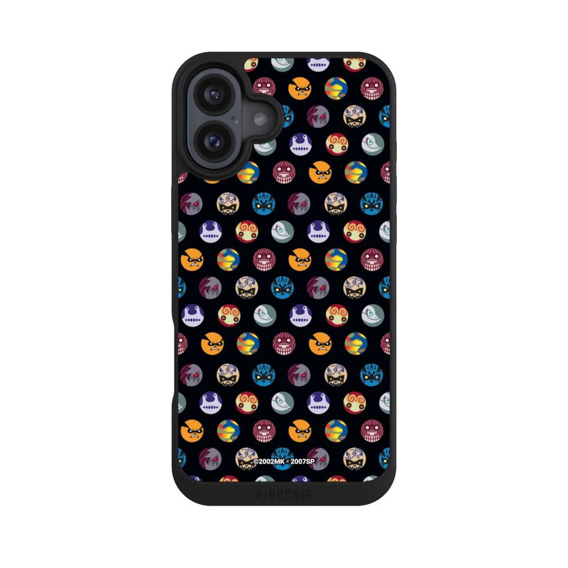 iPhone 16 Plus NIVOpure Bijuu Muster Schwarz