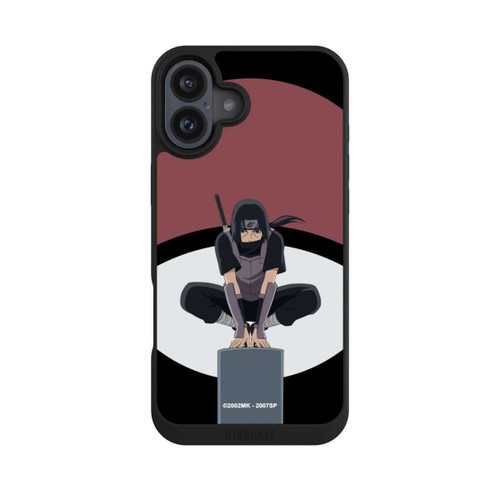 Apple iPhone 16 Plus NIVOpure Itachi Uchiha Symbol schwarz