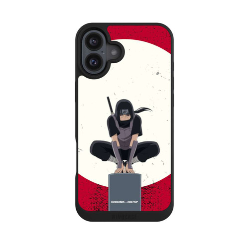 Apple iPhone 16 Plus NIVOpure Itachi Uchiha symbol red background