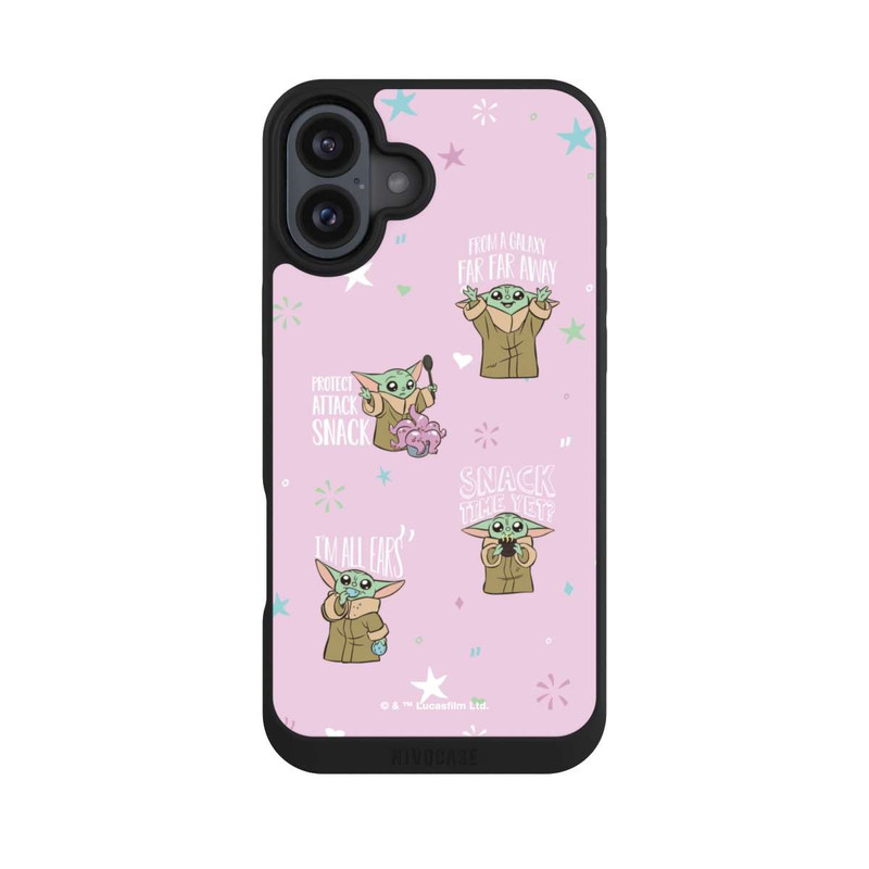 iPhone 16 Plus NIVOpure Star Wars x Honeypuu Grogu Cute Pattern