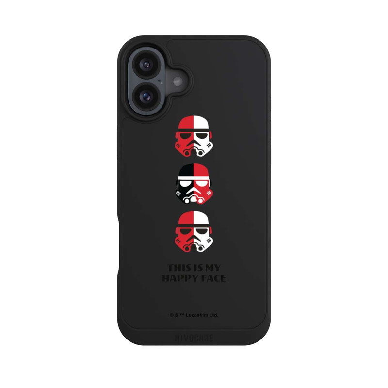 iPhone 16 Plus NIVOpure Storm Trooper Happy Face