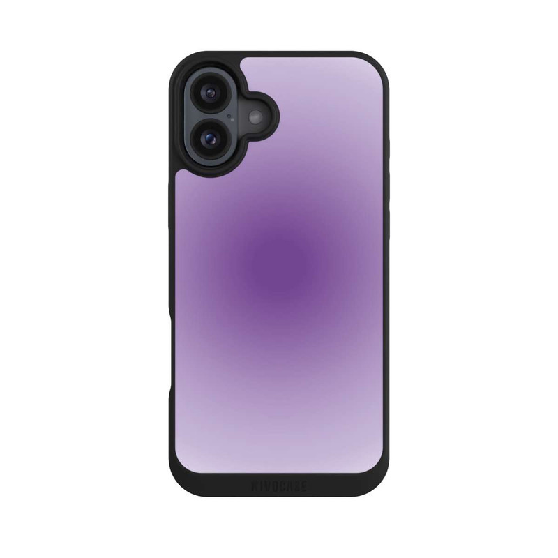 iPhone 16 Plus NIVOpure Aura Lila Kreis