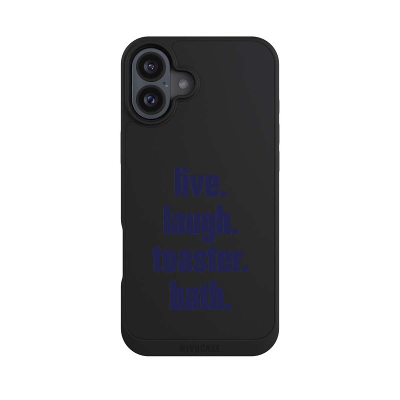 iPhone 16 Plus NIVOpure Live. Laugh. Toaster. Bath.