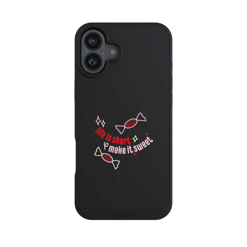 Apple iPhone 16 Plus NIVOpure Life is Short Make it Sweet