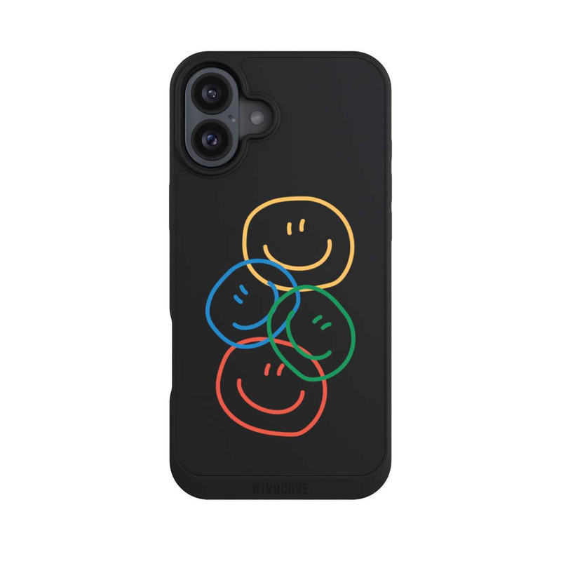 iPhone 16 Plus NIVOpure Smile Bunt