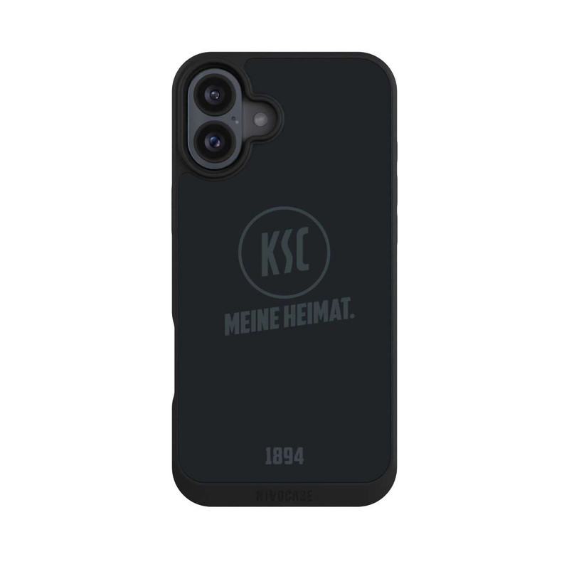 iPhone 16 Plus NIVOpure KSC Meine Heimat Schwarz