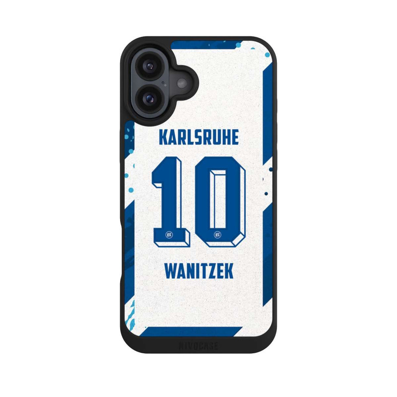 iPhone 16 Plus NIVOpure Marvin Wanitzek Auswärtstrikot