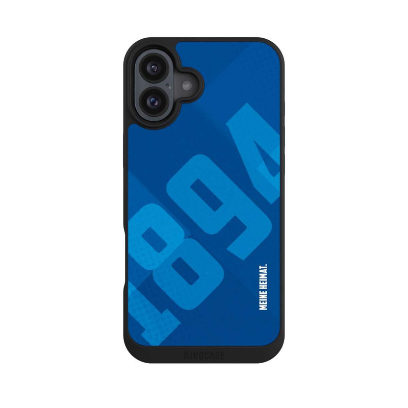iPhone 16 Plus NIVOpure KSC Meine Heimat 1894 Blau
