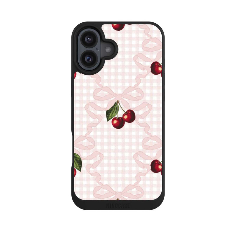 iPhone 16 Plus NIVOpure Kirschmuster Rosa