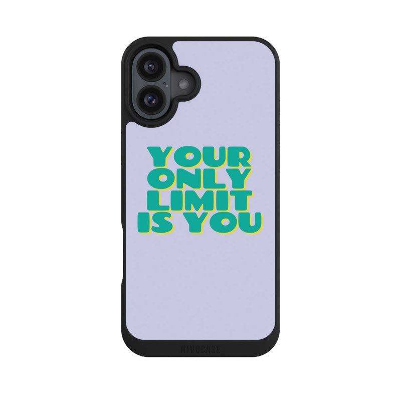 iPhone 16 Plus NIVOpure Your Only Limit Purple