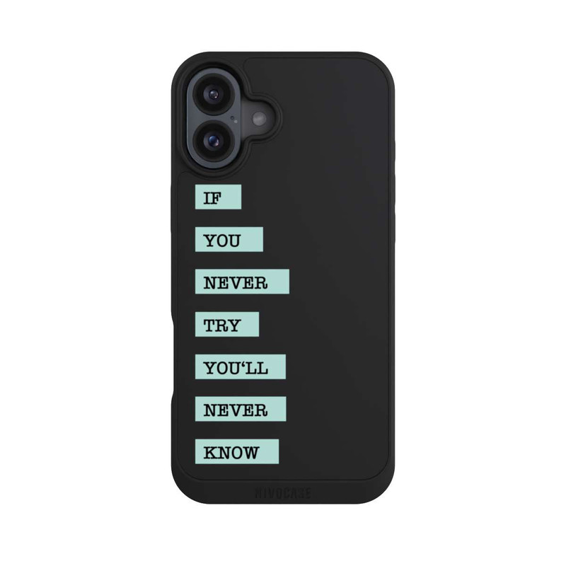 iPhone 16 Plus NIVOpure If You Try Green Transparent