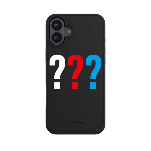 Apple iPhone 16 Plus NIVOpure Die Drei Fragezeichen Logo Transparent