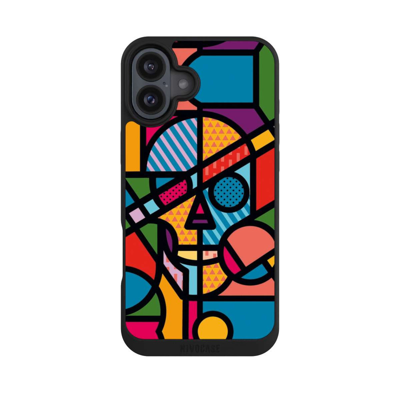 iPhone 16 Plus NIVOpure Vit Skull Colorful