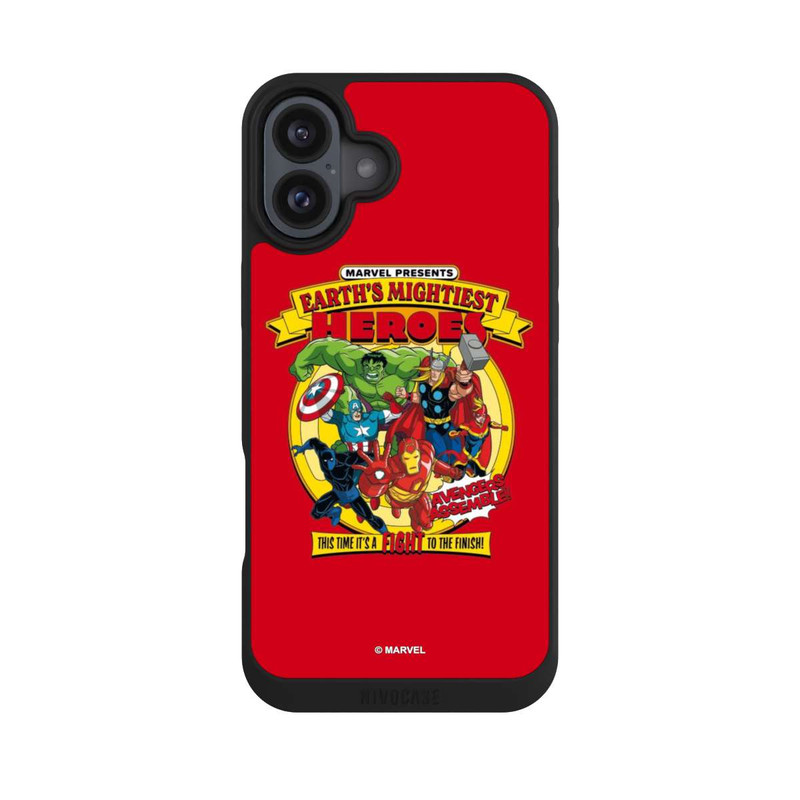 iPhone 16 Plus NIVOpure Marvel Avengers Earth´s Mightiest Heroes