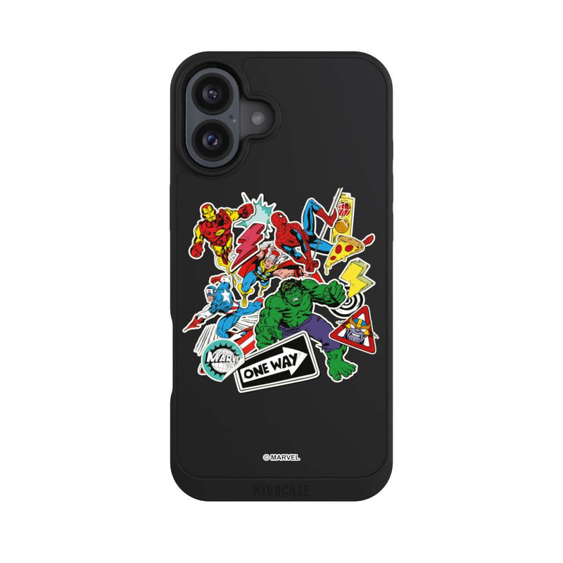 iPhone 16 Plus NIVOpure Capitan American Shield Transparent