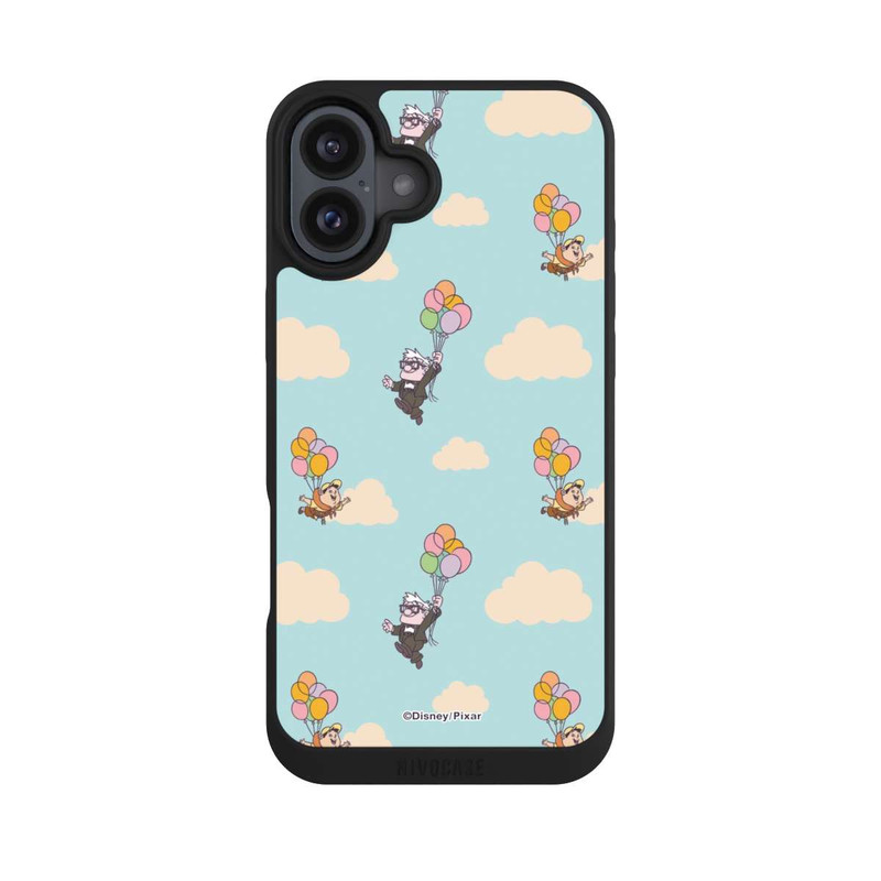 iPhone 16 Plus NIVOpure Disney Oben Ballon Haus Muster