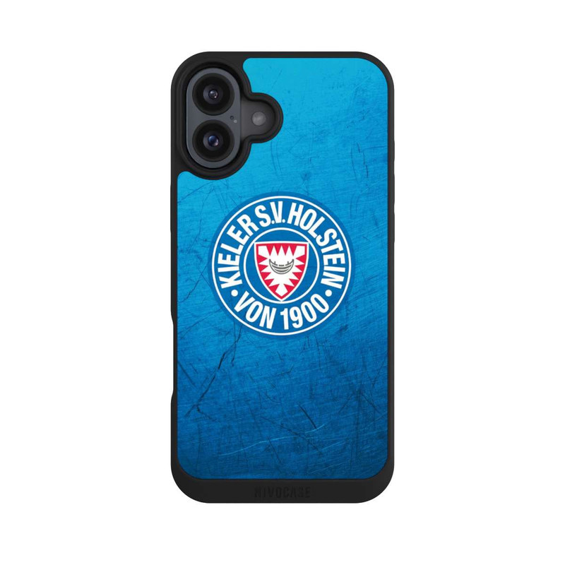 iPhone 16 Plus NIVOpure Holstein Kiel Logo Scratch