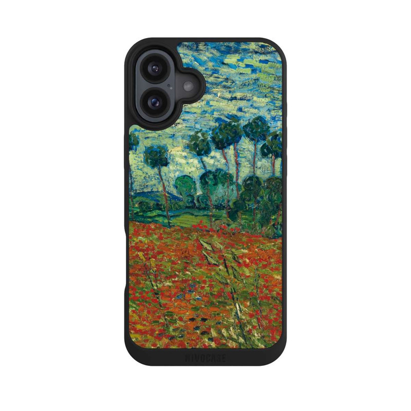 iPhone 16 Plus NIVOpure Mohnfeld by Vincent van Gogh