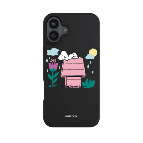 Apple iPhone 16 Plus NIVOpure Snoopy Hundehütte Frühling transparent
