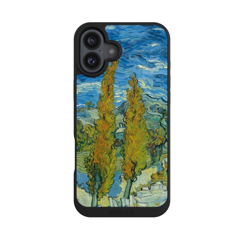 iPhone 16 Plus NIVOpure Two Poplars in the Alpilles near Saint-Rémy by Van Gogh