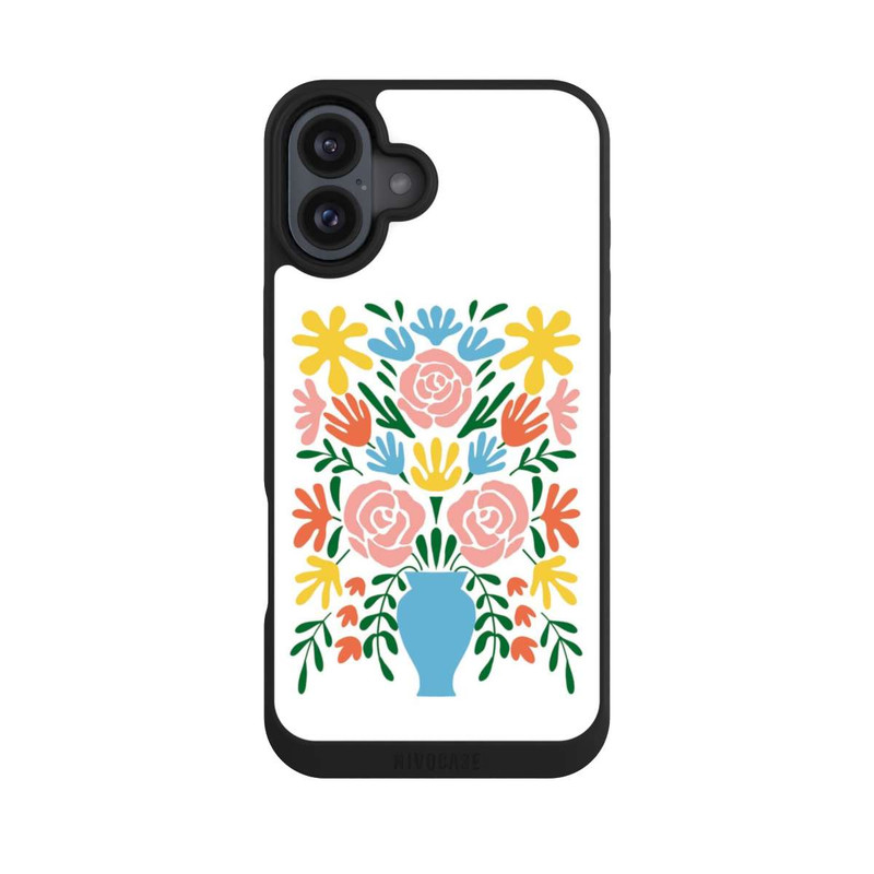 iPhone 16 Plus NIVOpure Naive Floral Bouquet