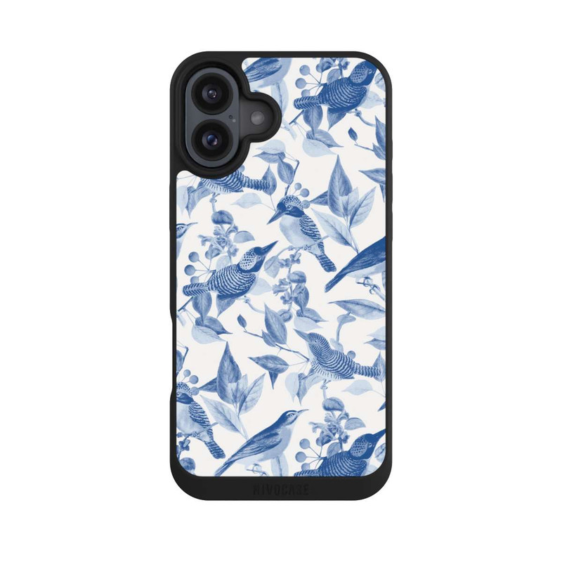 iPhone 16 Plus NIVOpure Chinoiserie Blau