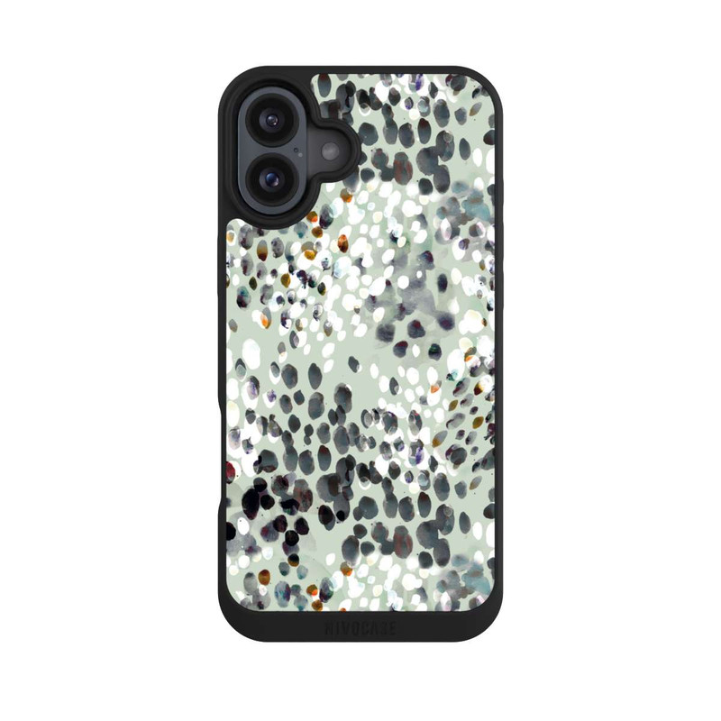 iPhone 16 Plus NIVOpure Wasserfarben Punkte
