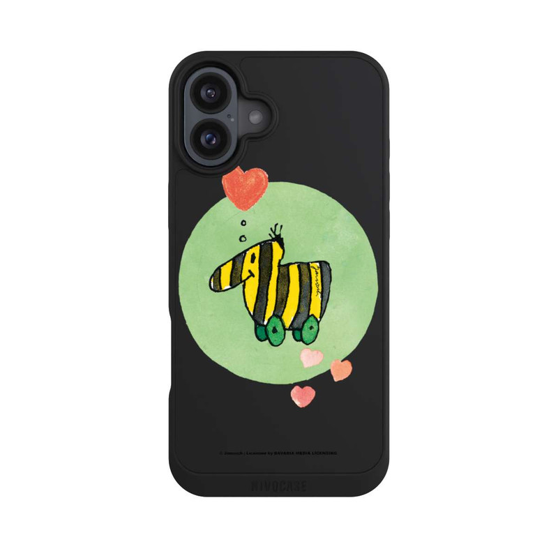 iPhone 16 Plus NIVOpure Tigerente Kreis Transparent