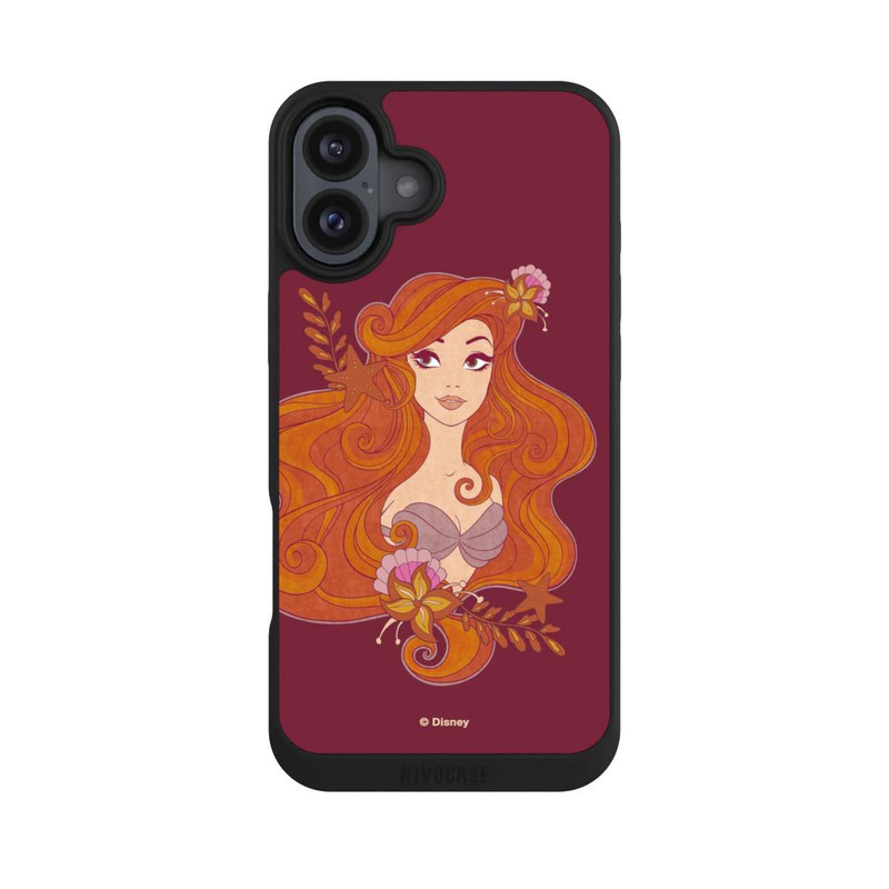 iPhone 16 Plus NIVOpure Arielle Floral Disney Princess