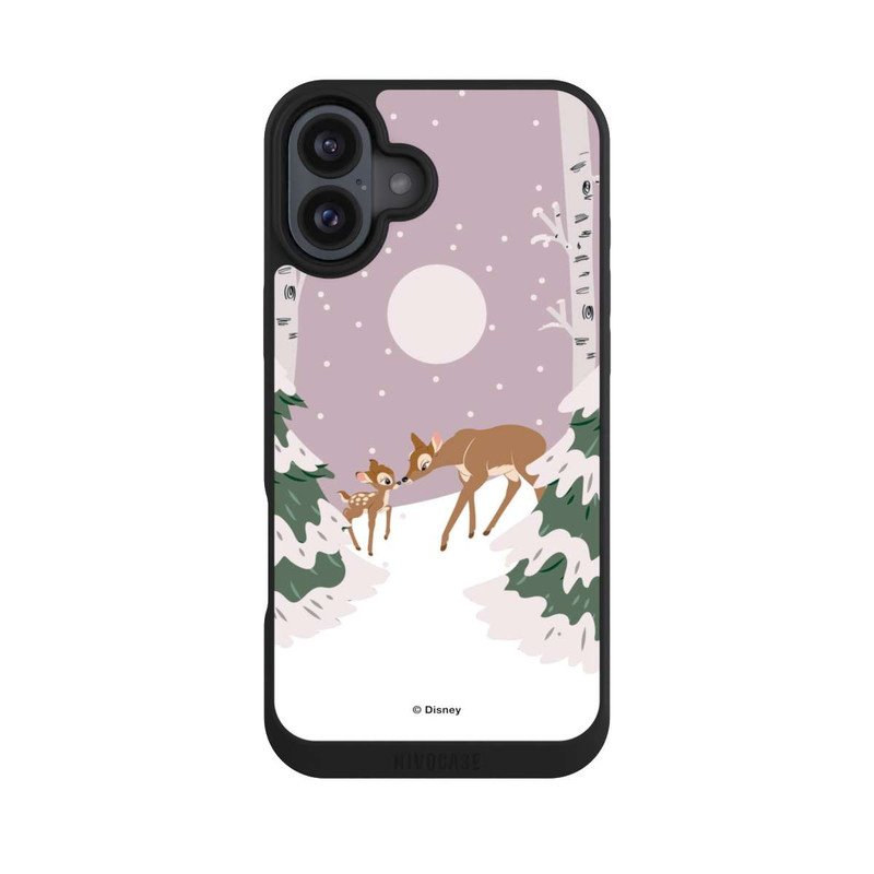 iPhone 16 Plus NIVOpure Bambi und Mutter Winterliebe