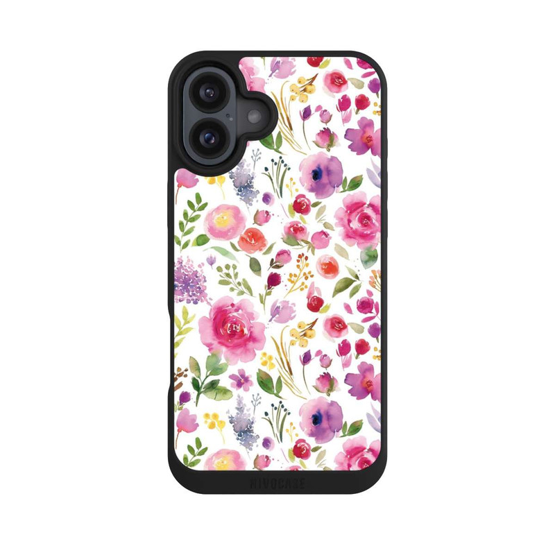 iPhone 16 Plus NIVOpure Roses Flowers Purple