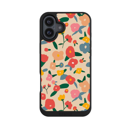 Apple iPhone 16 Plus NIVOpure Retro Bold Scandi Flowers