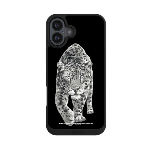 Apple iPhone 16 Plus NIVOpure Leopard Schwarz